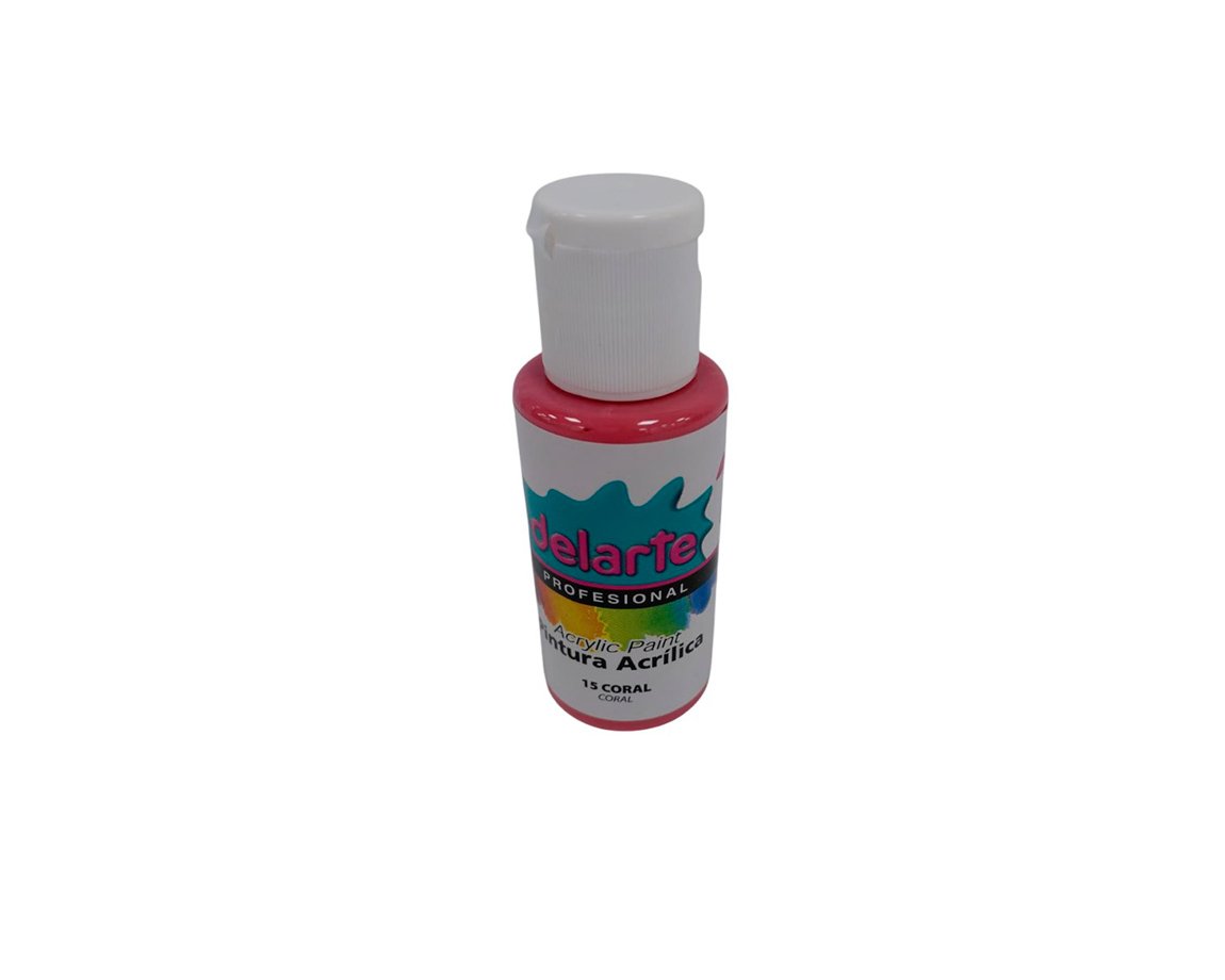 ACRILICO DELARTE  15 CORAL x 50 CM
