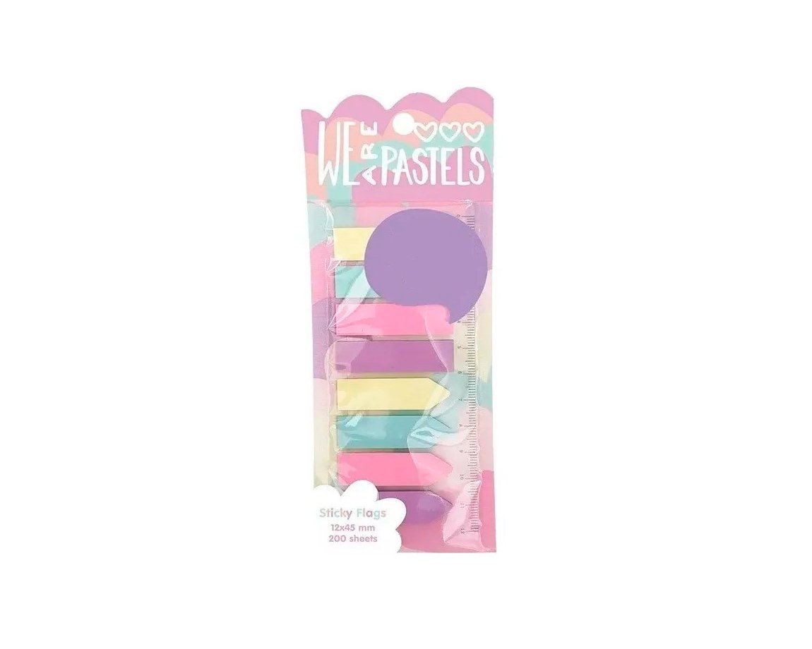 TACOS MOOVING PASTEL BANDERITAS X 200 UNID. 2102100205 MAW