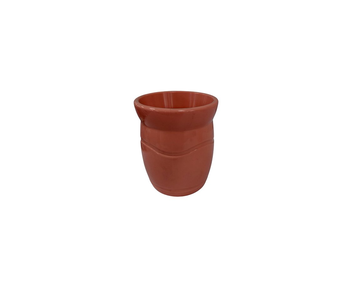 MATE 701107 NARANJA PASTEL PLAST.