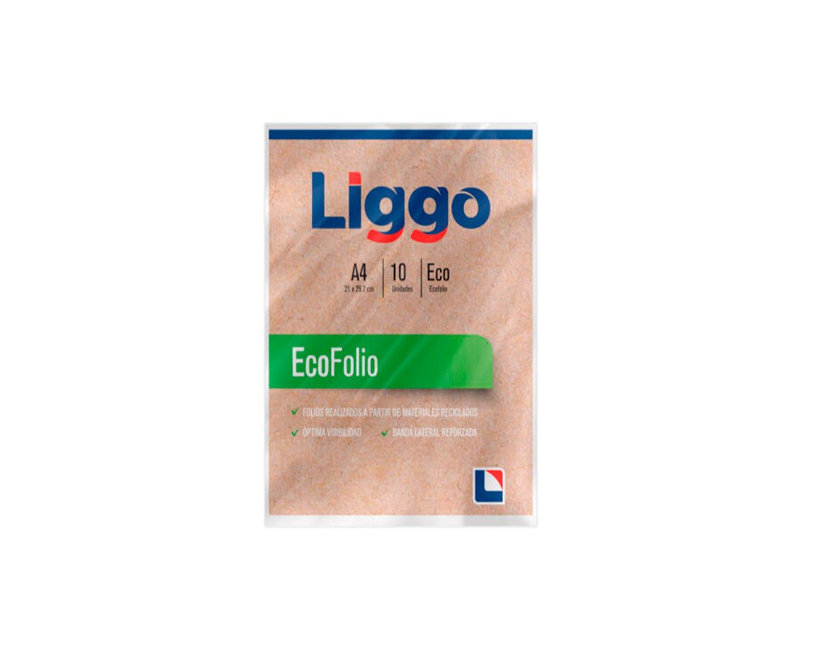 FOLIOS LIGGO ECO A4 x10 U.
