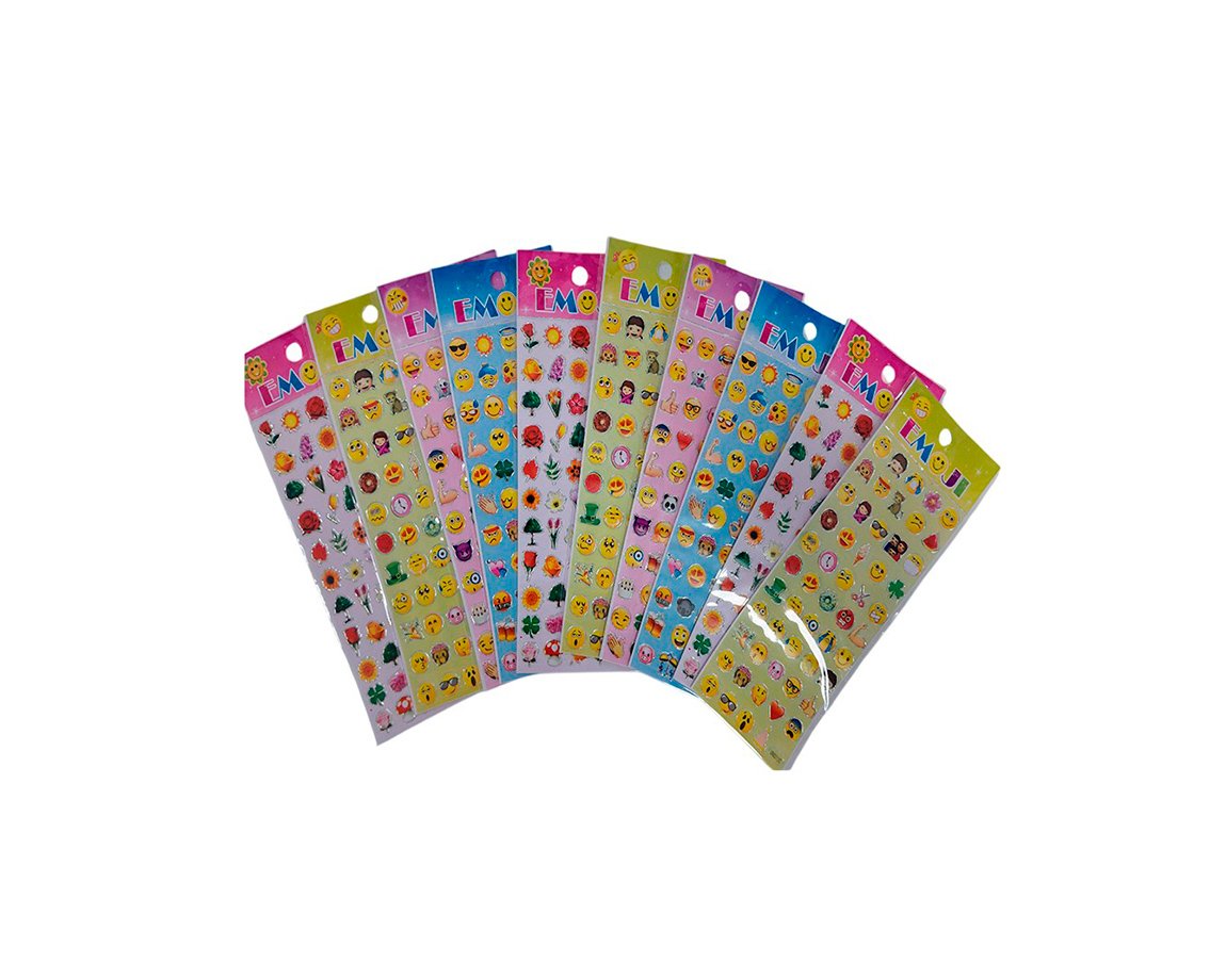 STICKERS EMOJI x 10 U.