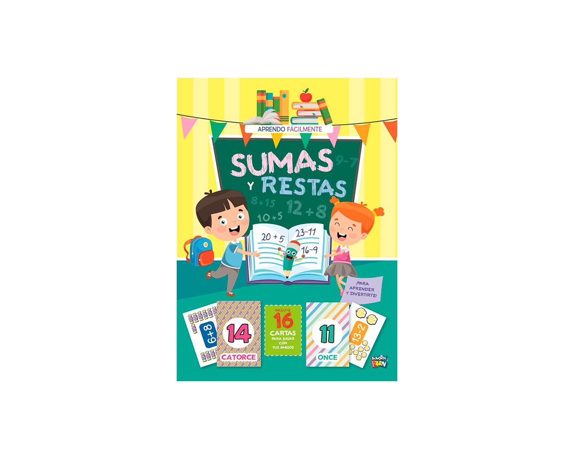 LIBROS SCHOOL FUN PLOW LIST-262 APRENDO FACIL. SUMAS Y RESTAS