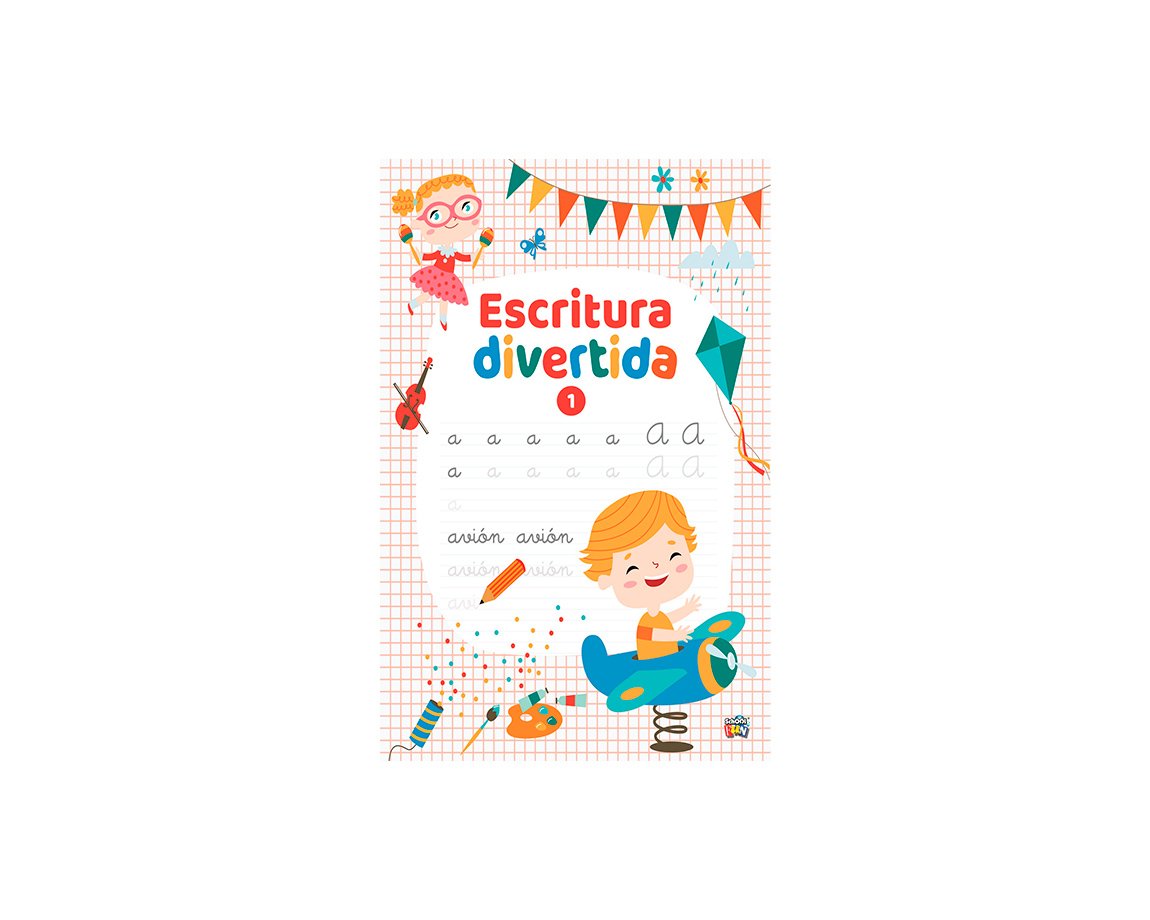 LIBROS SCHOOL FUN PLOW LIST-362 ESCRITURA DIVERTIDA 1