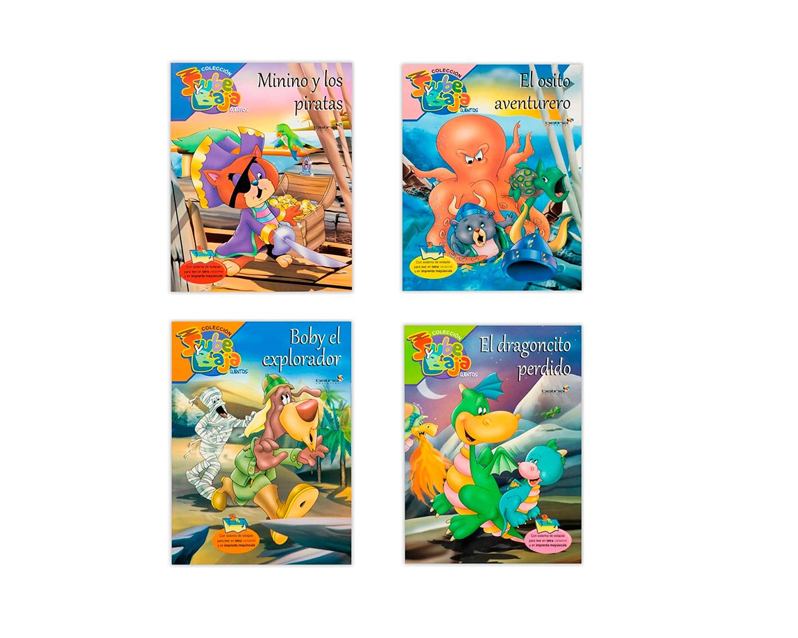 LIBROS BETINA CUENTOS SUBE Y BAJA SURTIDOS