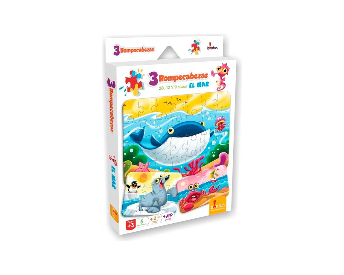 JUGUETE PUZZLE BONTUS 726 EL MAR