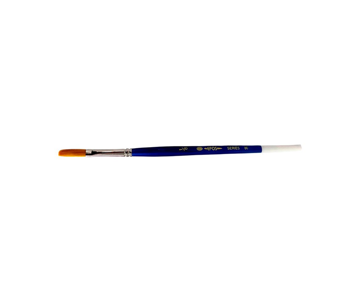 PINCEL EPOS -JAPON- S-80 Nro 1/8 CHATO LARGO