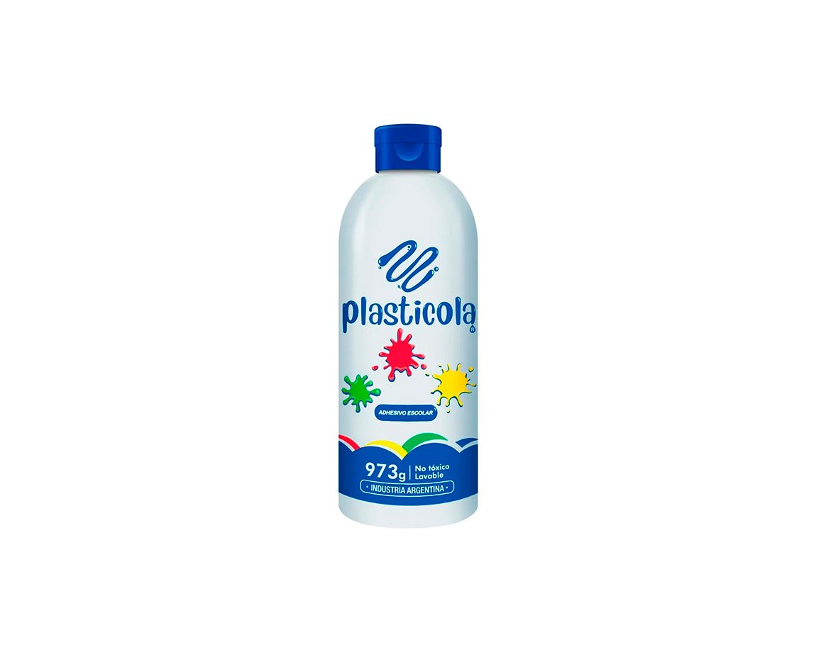 COLAS VINILICAS PLASTICOLA x 973 G. LAVABLE