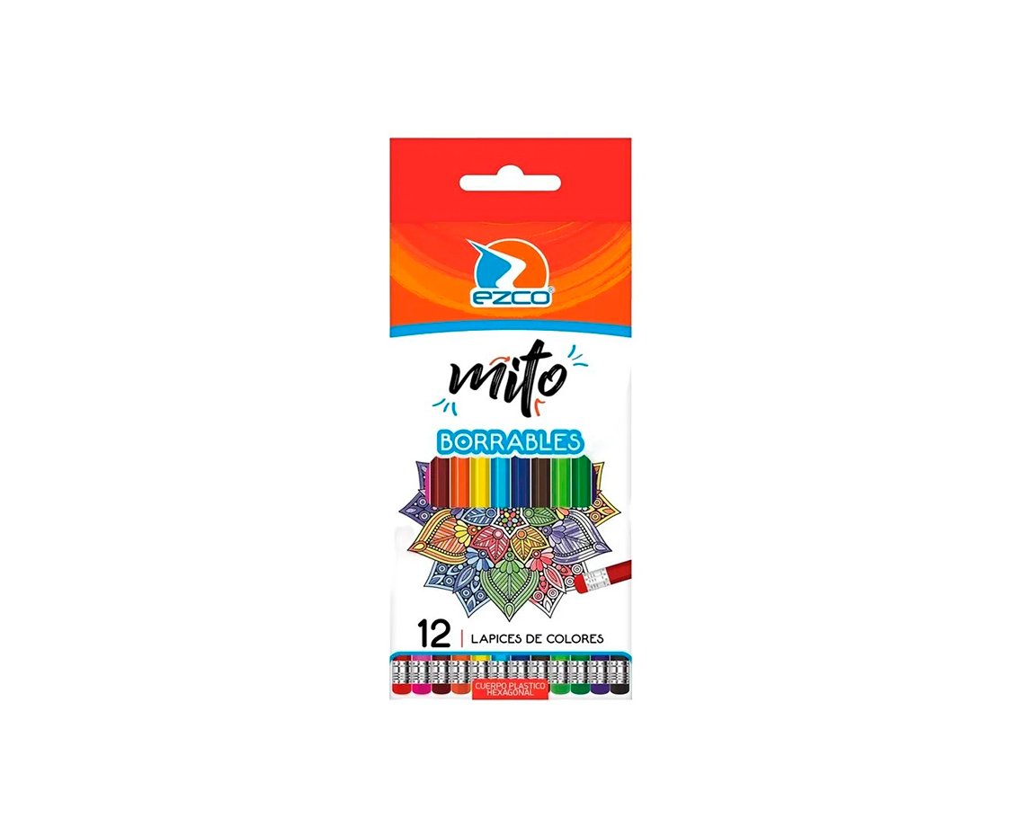 PINTURITAS EZCO MITO x12 U. LARGOS BORRABLES