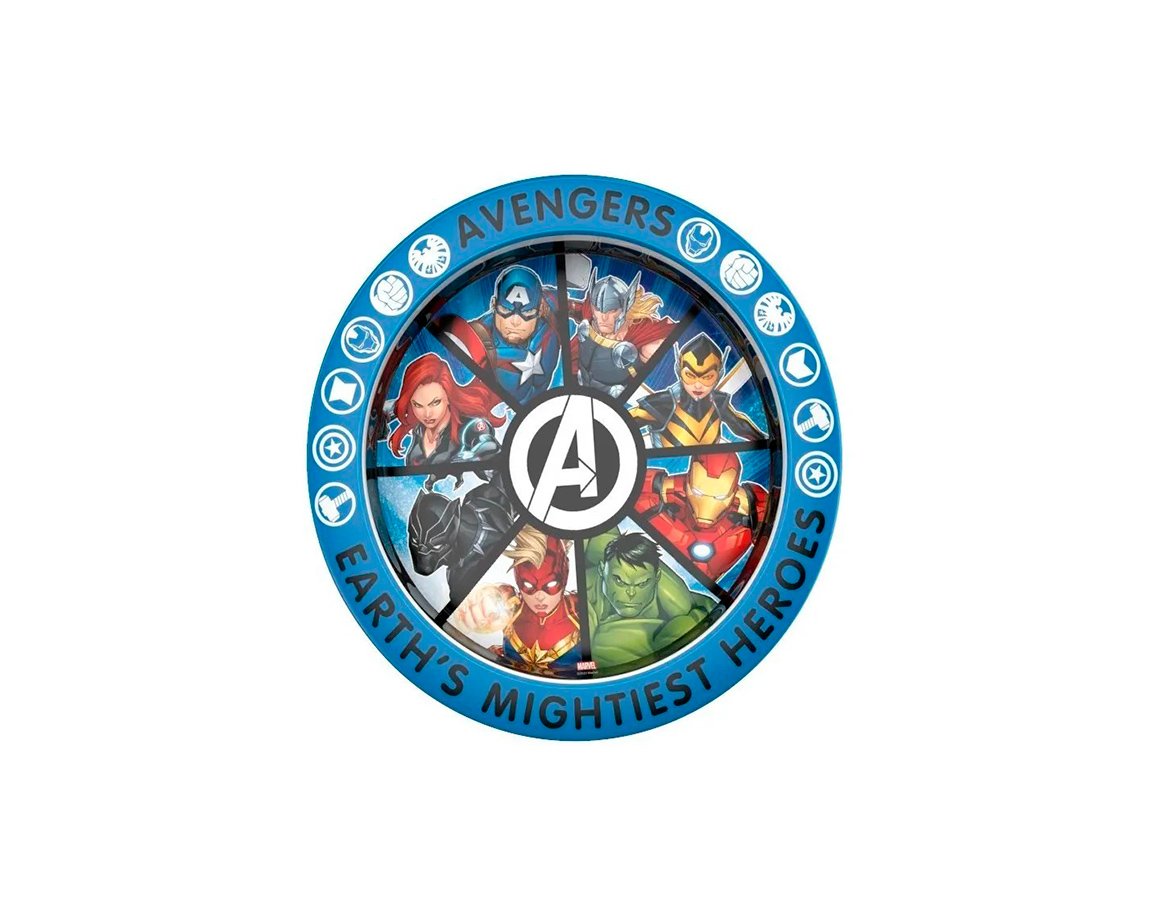 PLATO PLAYO BEL GIOCO AVENGERS PLASTICO