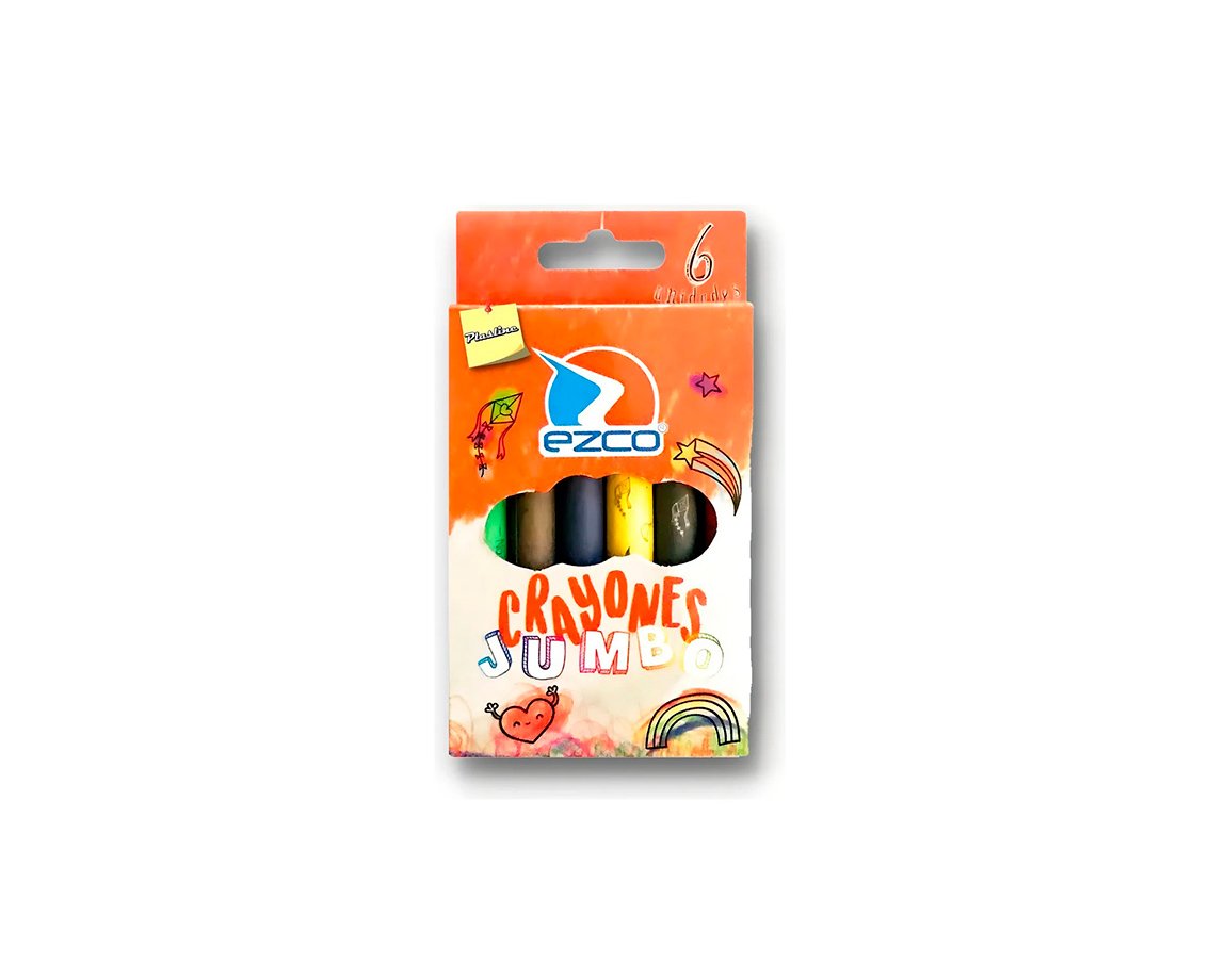 PINTURITAS EZCO CERITAS JUMBO x 6 U.