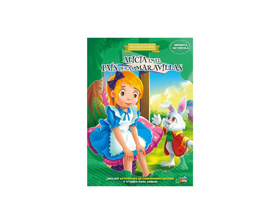 LIBROS SCHOOL FUN PLOW LIST-162 MIS CUENTOS FAVORITOS ALICIA...