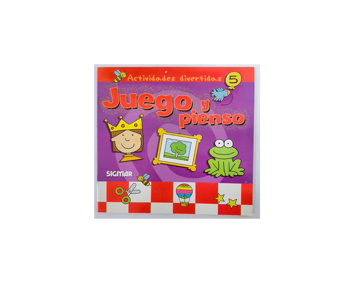 LIBROS SIGMAR DIDACTICOS JUEGO Y PIENSO 5