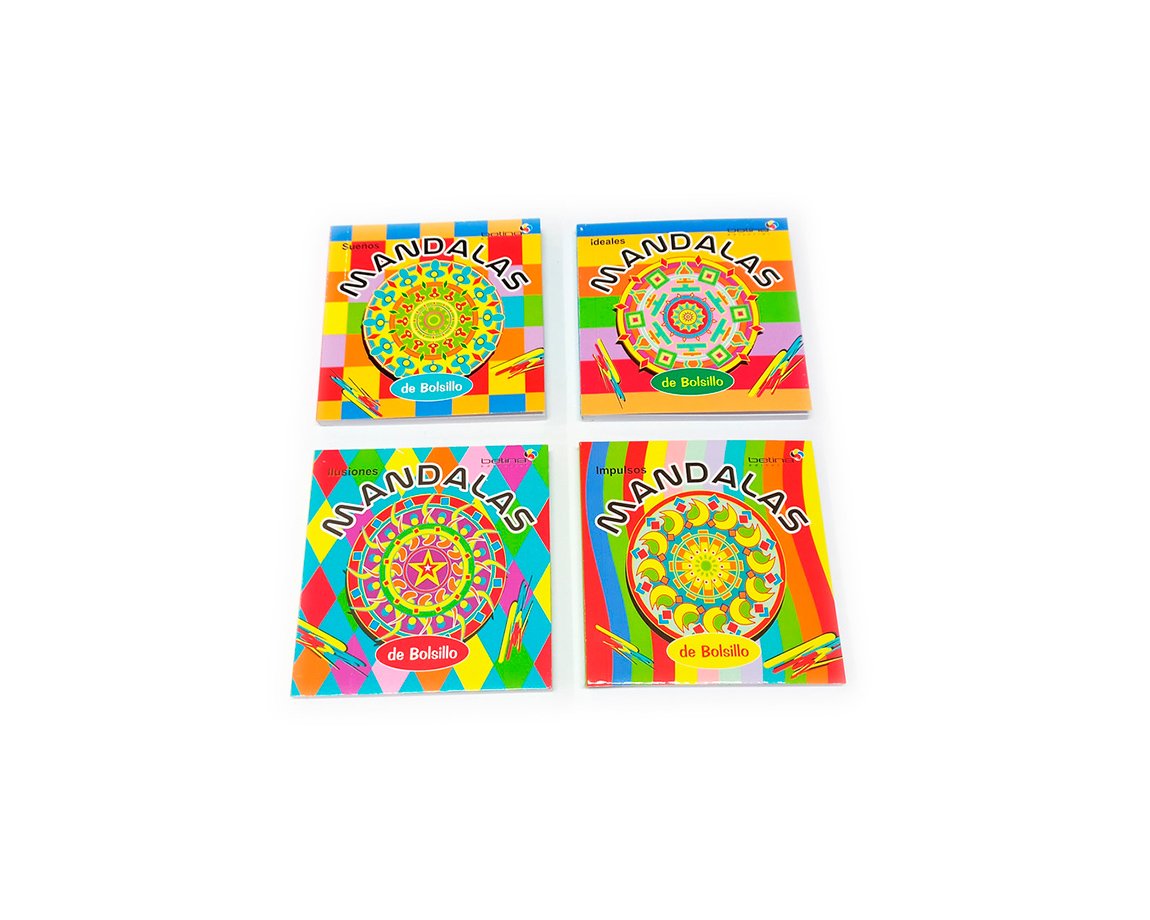 LIBROS BETINA DIDACTICOS MANDALAS DE BOLSILLO