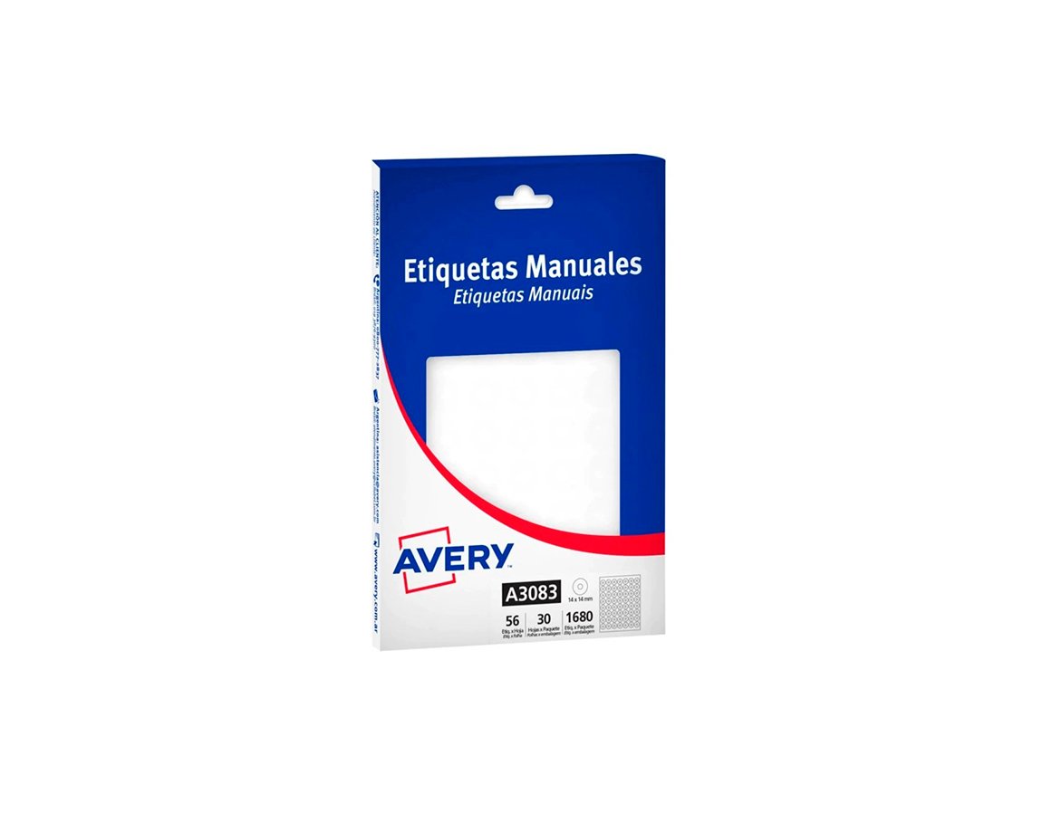 OJALILLOS AVERY A3083 TRANSPARENTE PP