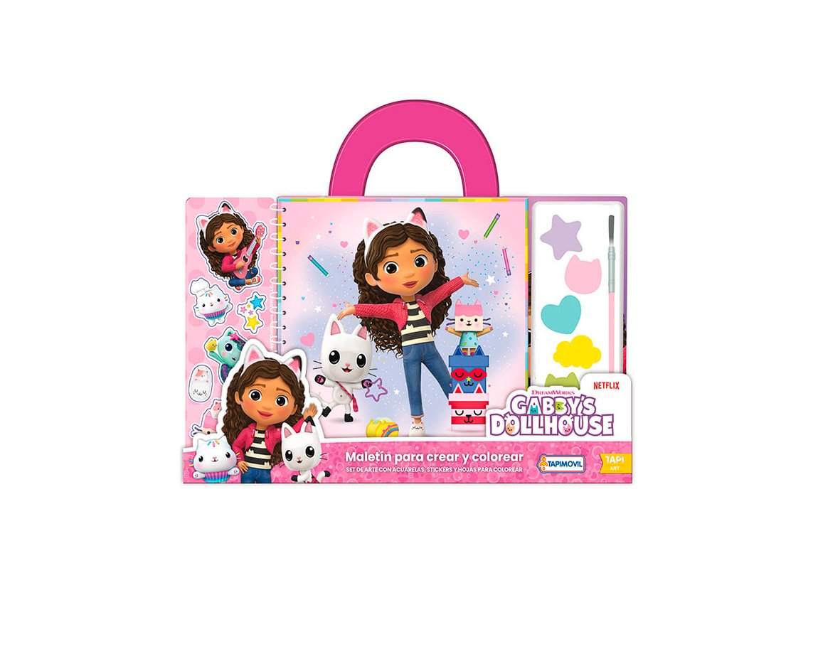 JUGUETE GABBYS DOLLHOUSE 0990 MALETIN P/CREAR