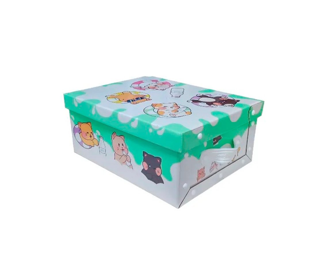 CAJA MICROBOX BAULERA -BAU74- GATITOS MED