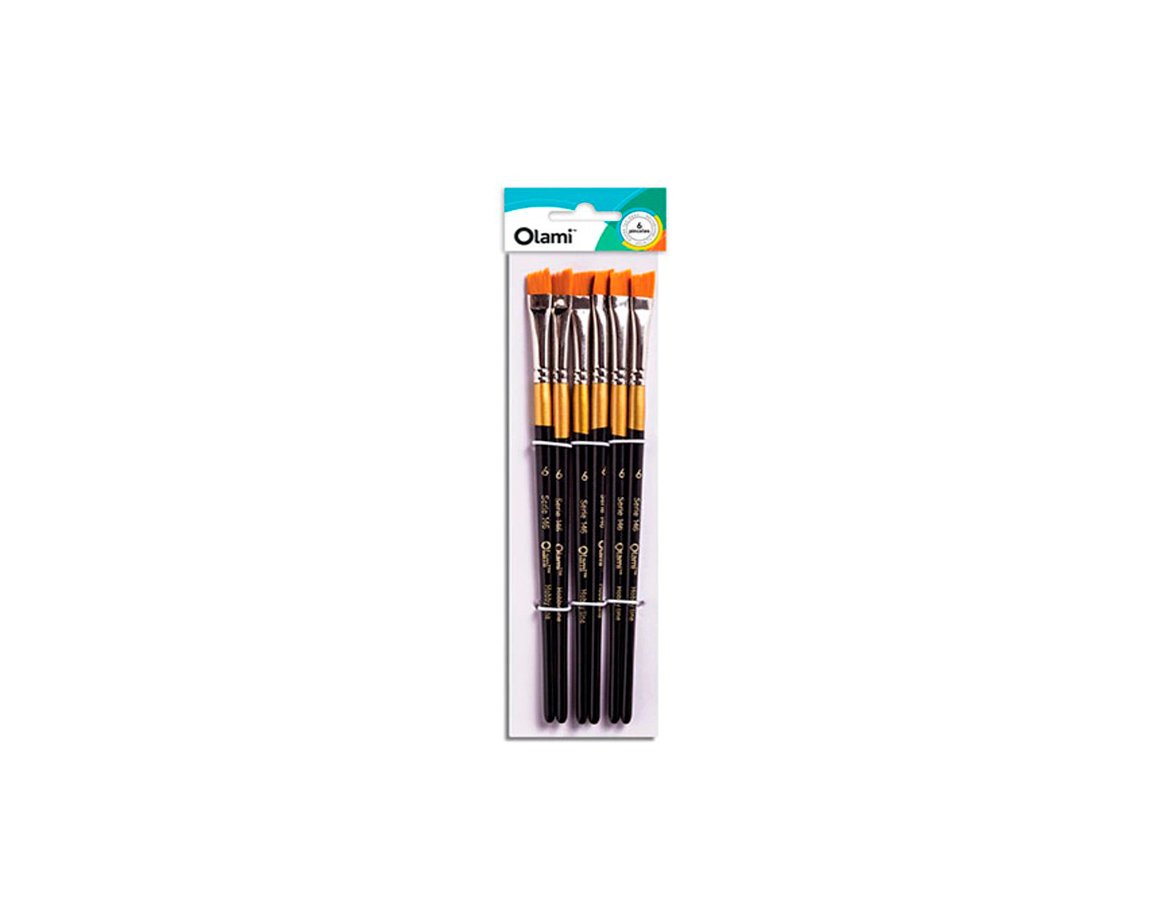 PINCEL OLAMI PI146 Nº00 x 6 U. CHANFLE