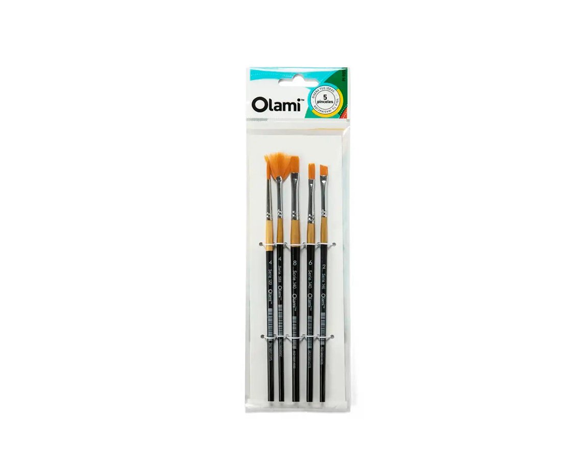 PINCEL OLAMI PI905 BLISTER X 5 UNID.