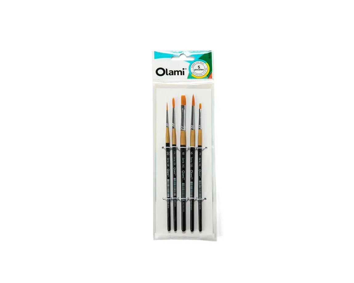 PINCEL OLAMI PI915 BLISTER X 5 UNID.