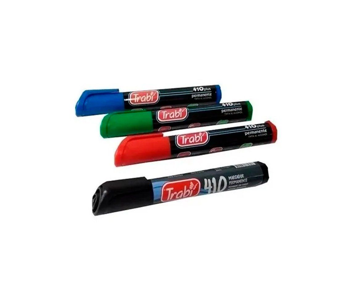 MARCADOR TRABI 410 SURT PERMA P/BISE x10 U.