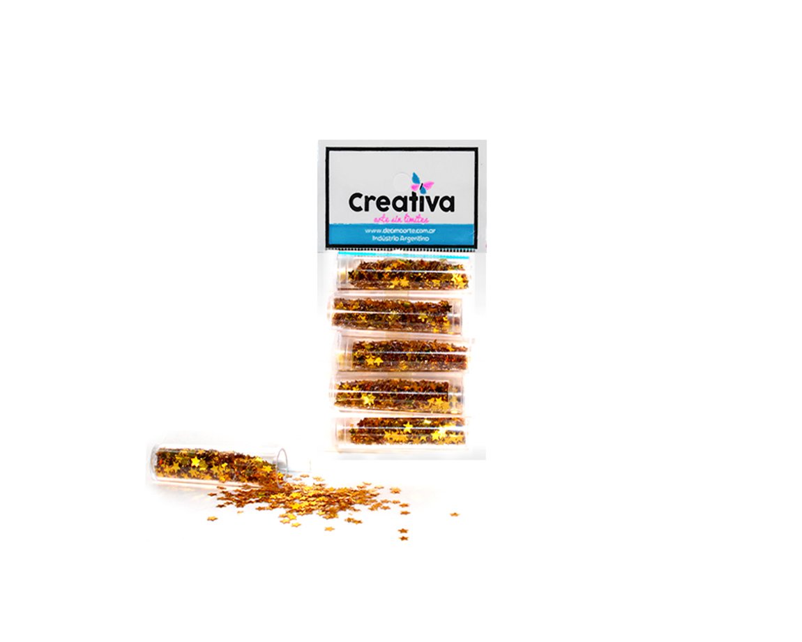 GIBRE CREATIVA TUBO 104-20 x5U. x5 cc. ESTRELLA ORO