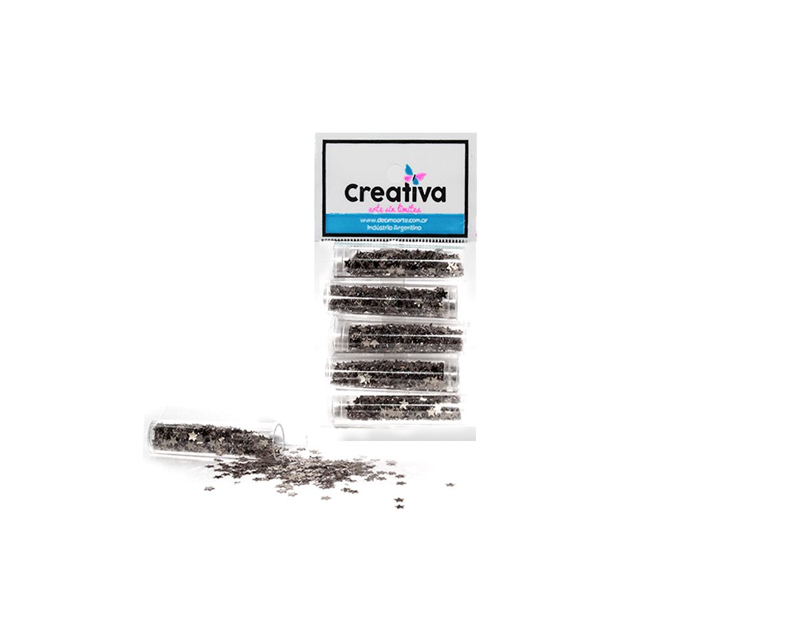 GIBRE CREATIVA TUBO 104-21 x5U. x5 cc. ESTRELLA PLATA