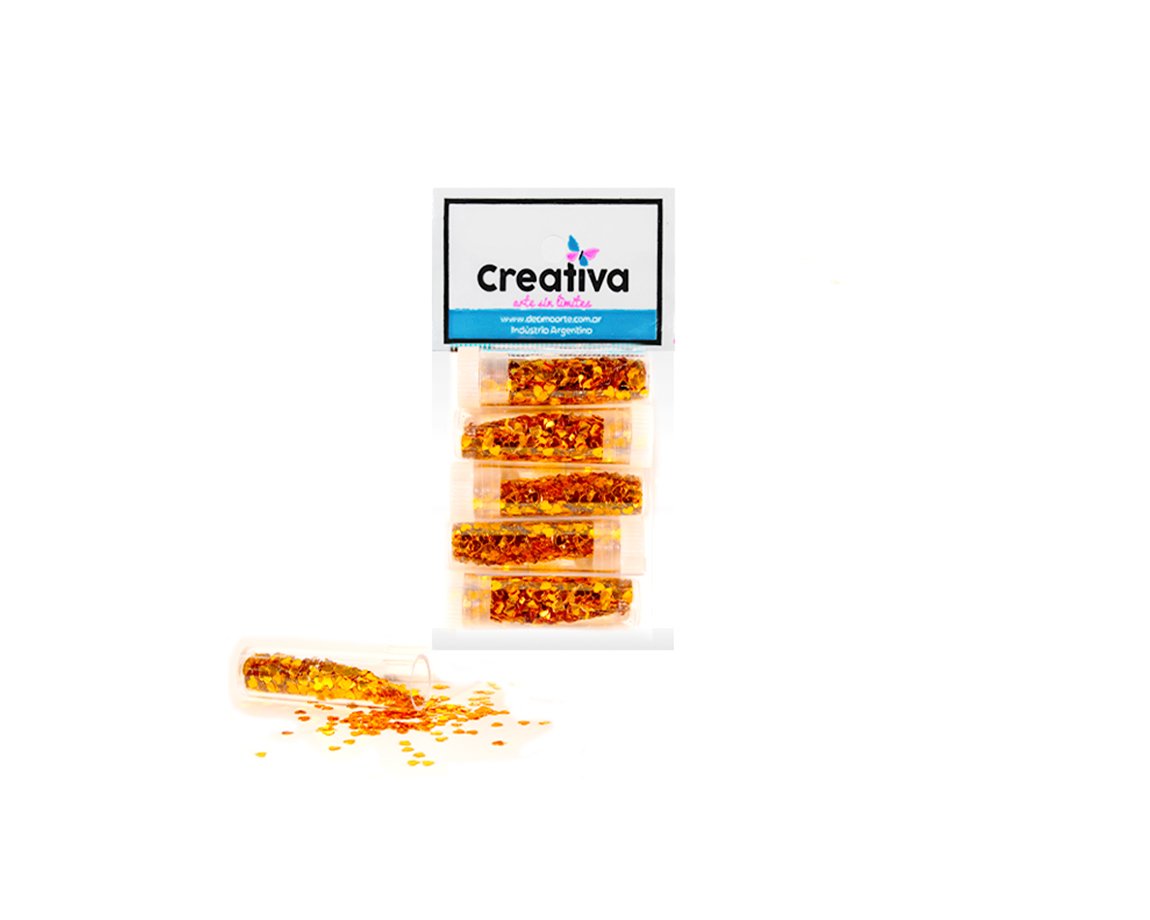 GIBRE CREATIVA TUBO 104-30 x5U. x5 cc. CORAZON ORO
