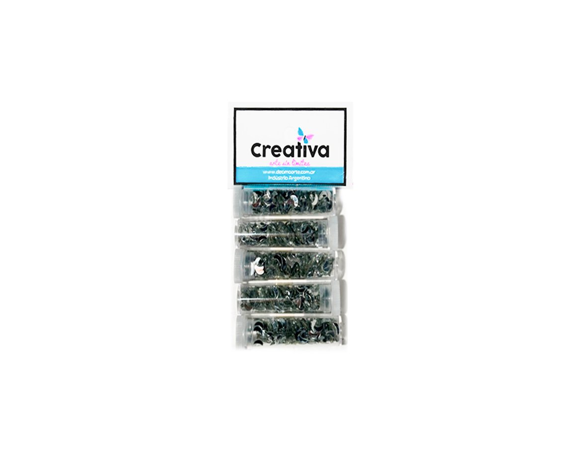 GIBRE CREATIVA TUBO 104-42 x5U. x5 cc. LUNA PLATA