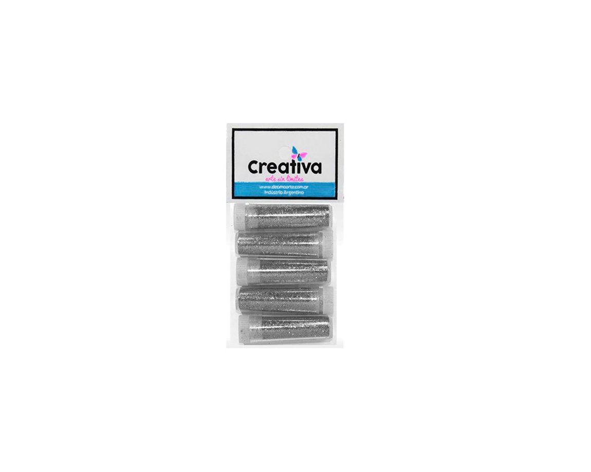 GIBRE CREATIVA TUBO 100-06 x5U. x5 cc. PLATA