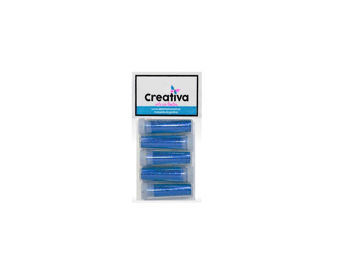 GIBRE CREATIVA TUBO 100-10 x5U. x5 cc. AZUL
