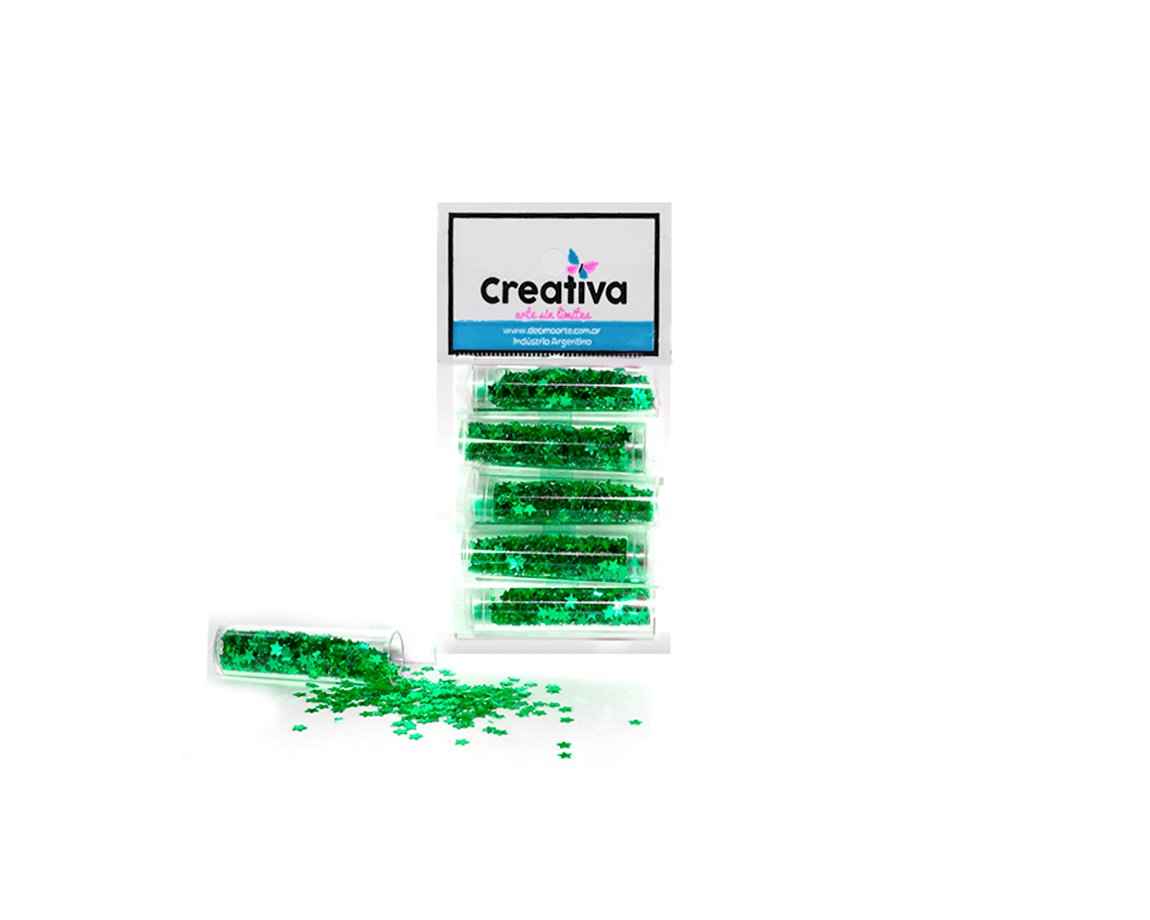 GIBRE CREATIVA TUBO 104-26 x5U. x5 cc. ESTRELLA VERDE
