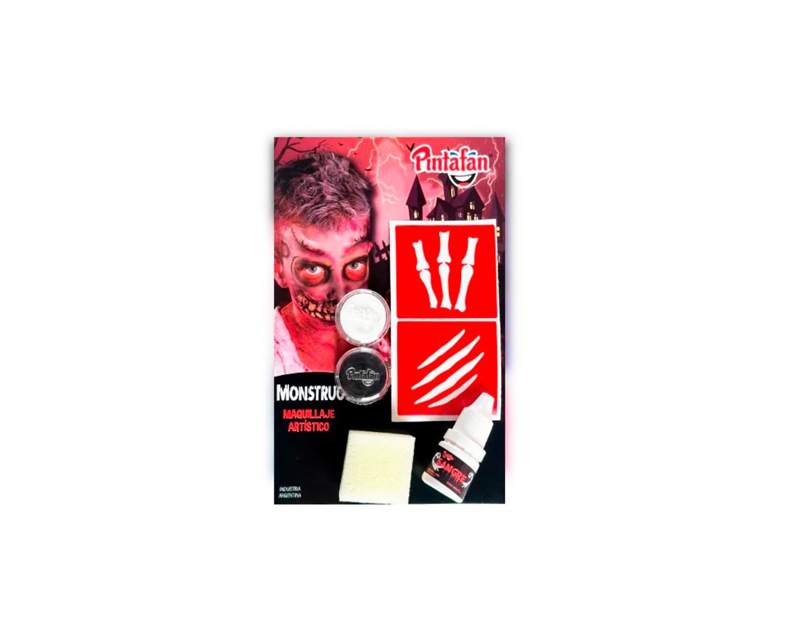 MAQUILLAJE PINTAFAN 0616-0006 KIT MOUNSTRO SANG.