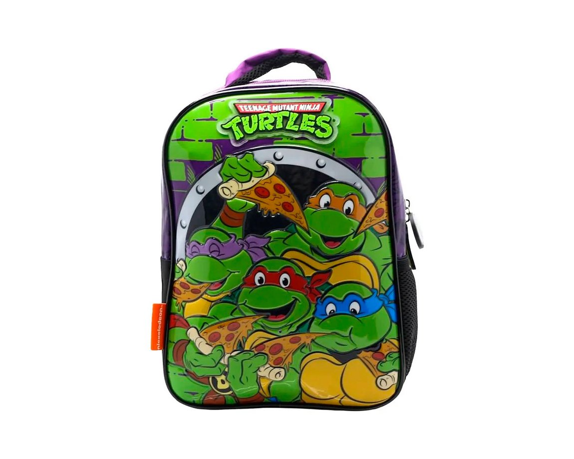MOCHILA CRESKO TN102 TORTUGA NINJA ESPALDA 12P