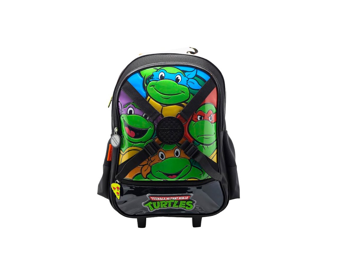 MOCHILA CRESKO TN209 TORTUGA NINJA CARRO 18P