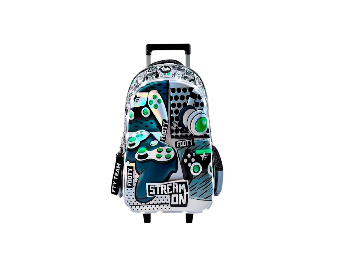 MOCHILAS FOOTY F1701 CARRO 18 P GAMER