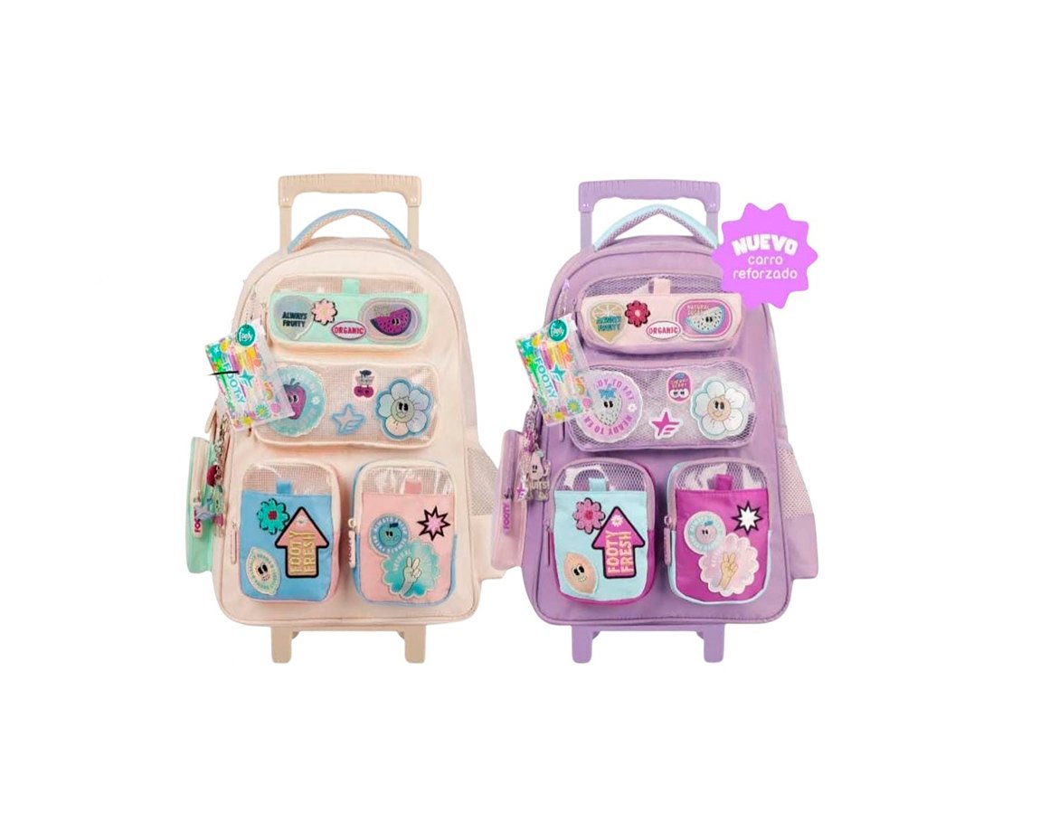 MOCHILAS FOOTY F26331 CARRO 18" WONDER POCKETS