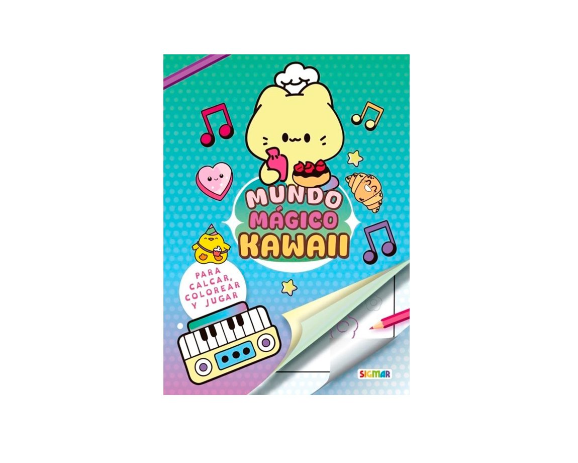LIBROS SIGMAR MUNDO MAGICO KAWAII