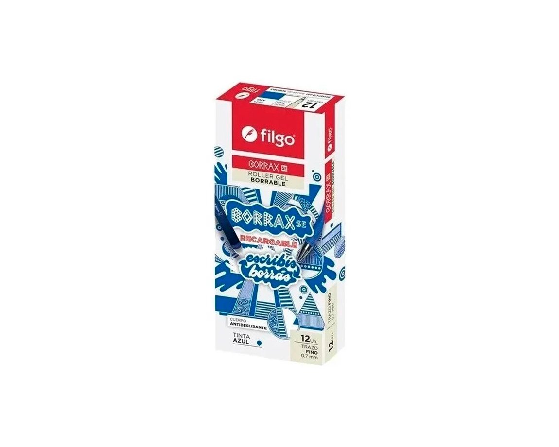 BOLIGRAFO FILGO BORRAX SE AZUL