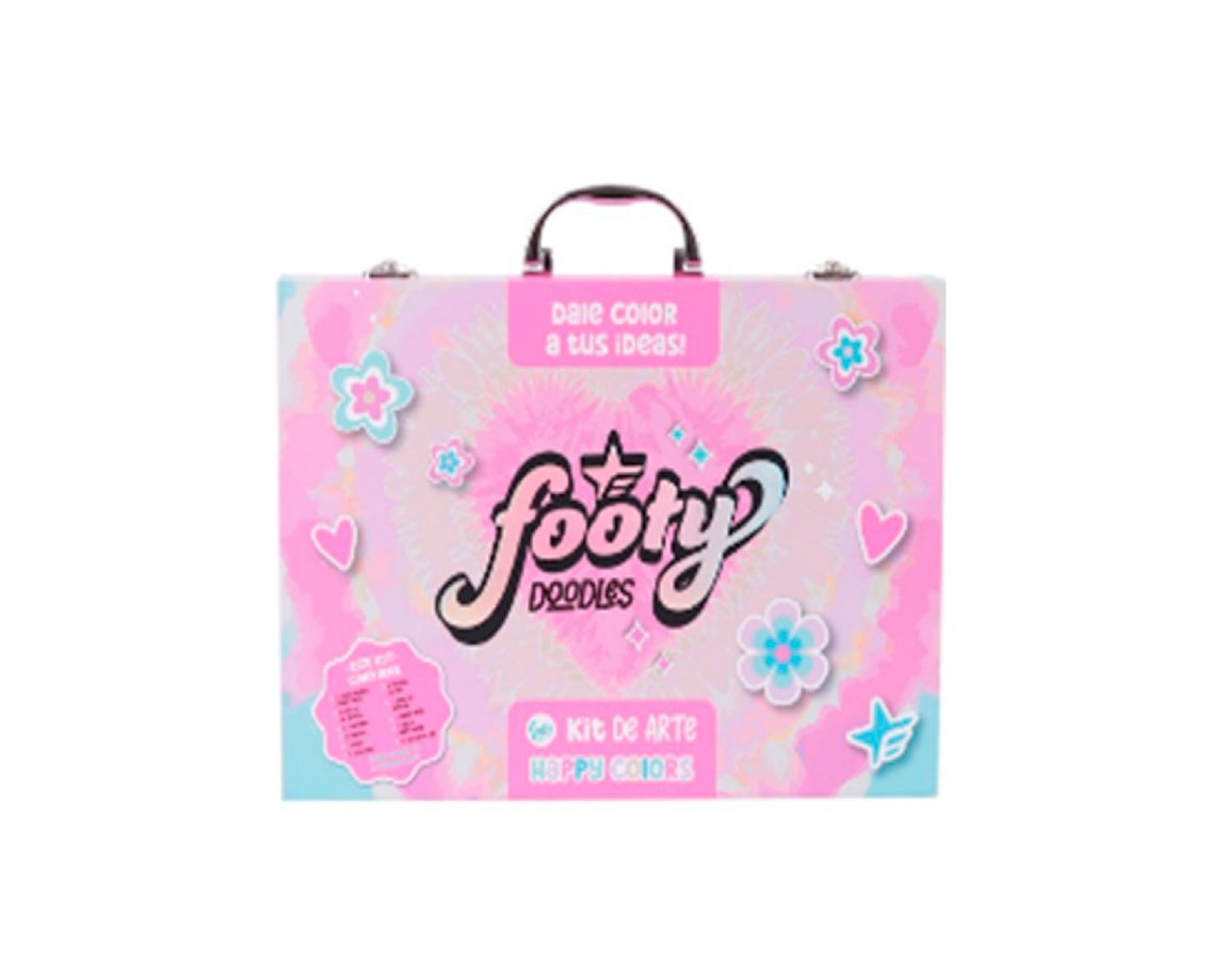 KIT DE ARTE FOOTY SET505 HAPPY COLORS