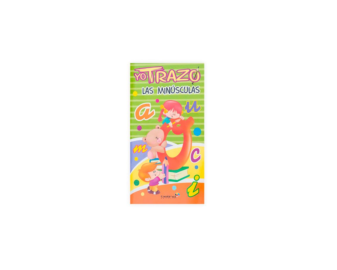 LIBROS BETINA DIDACTICOS YO TRAZO LAS MINUSCULAS