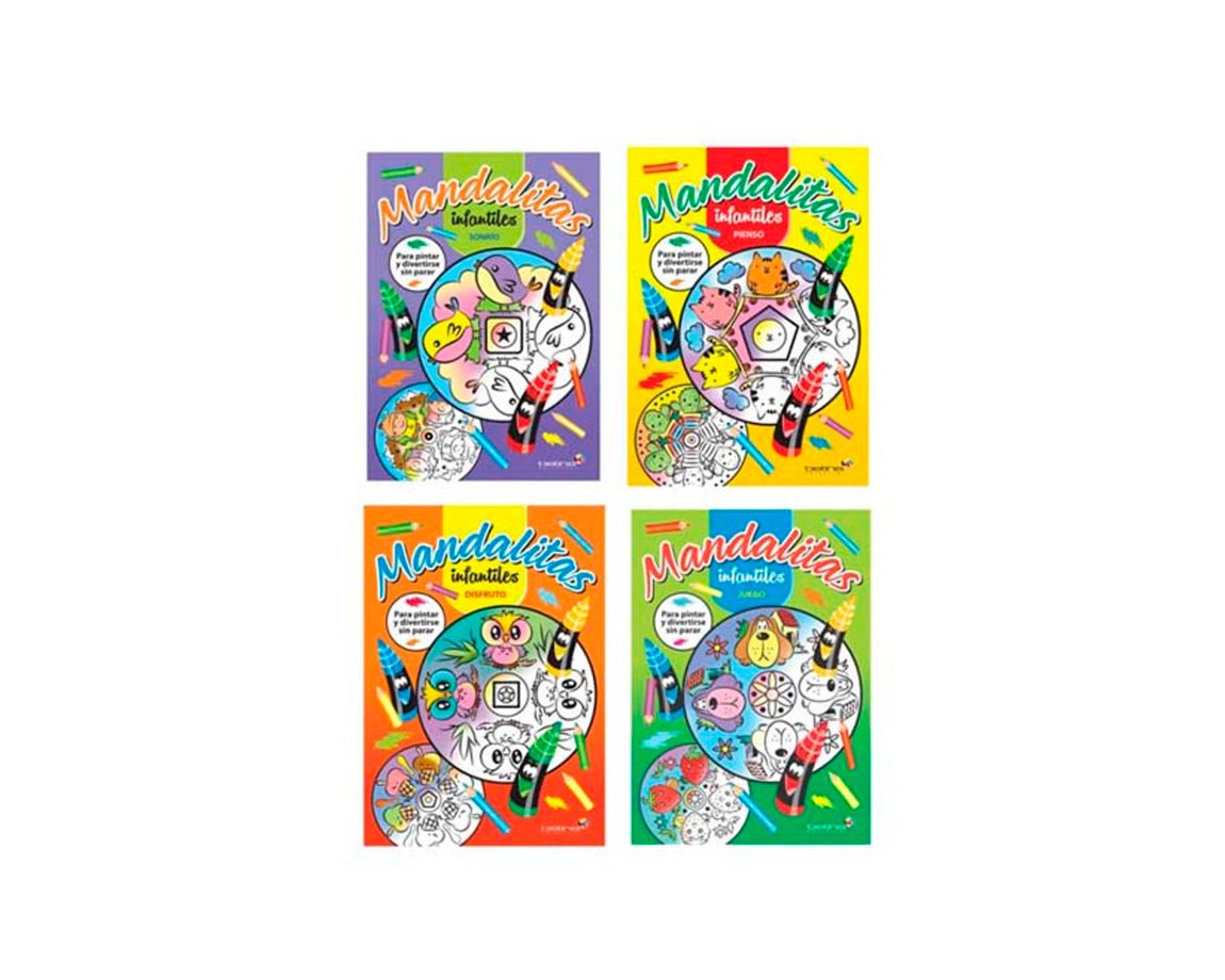 LIBROS BETINA DIDACTICOS MANDALITAS INFANTILES