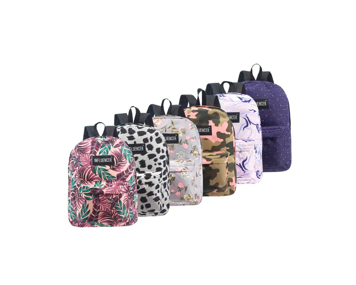 MOCHILA LSYD 68.1202.2 INFLUENCER ESTAMPADA 17"