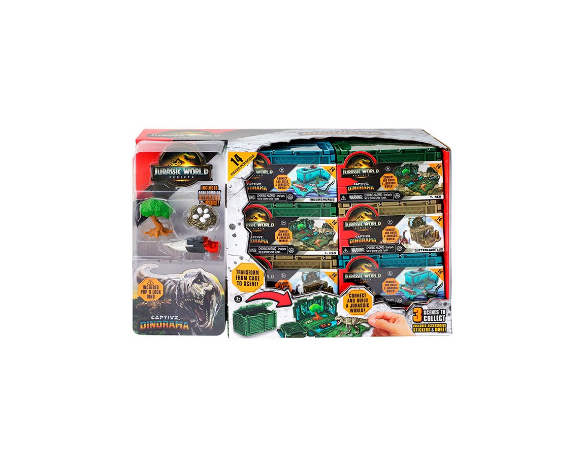 JUGUETE JURASSIC WORLD T01535 DINORAMA