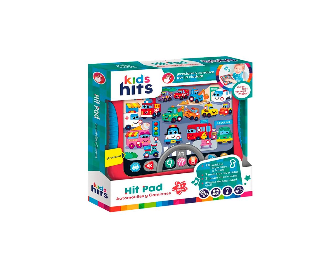JUGUETE KIDS HITS HIT PAD CAMIONES Y AUTOS KH01/008-ES