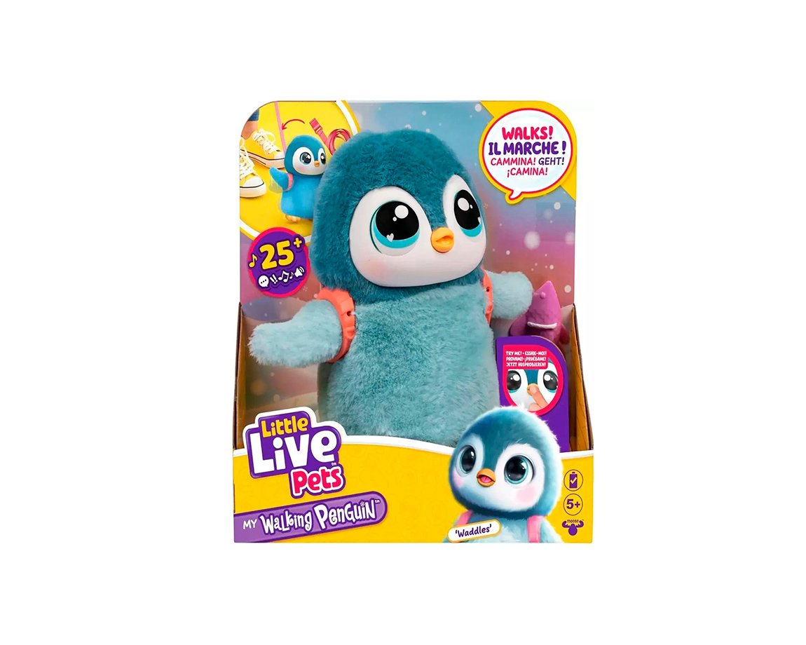 JUGUETE LITTLE LIVE PETS MY WALKING PENGUIN 26535