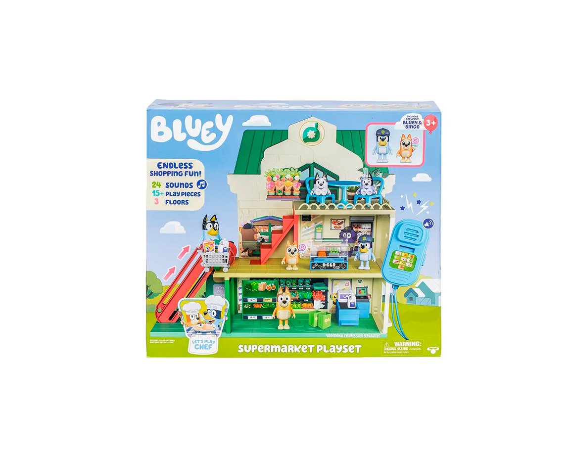 JUGUETE BLUEY SUPERMARKET PLAYSET 18918