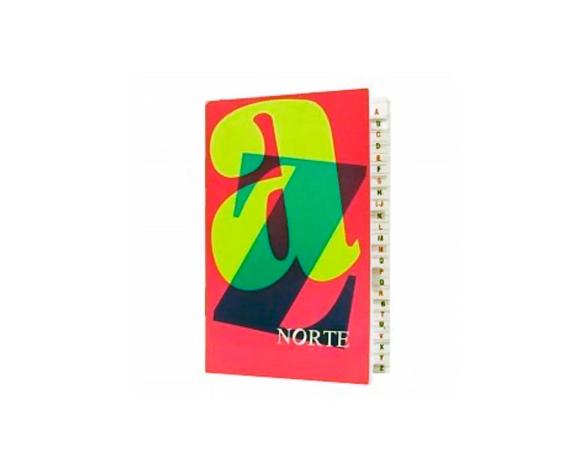 LIBRETA NORTE INDICE  402 x 10 U.