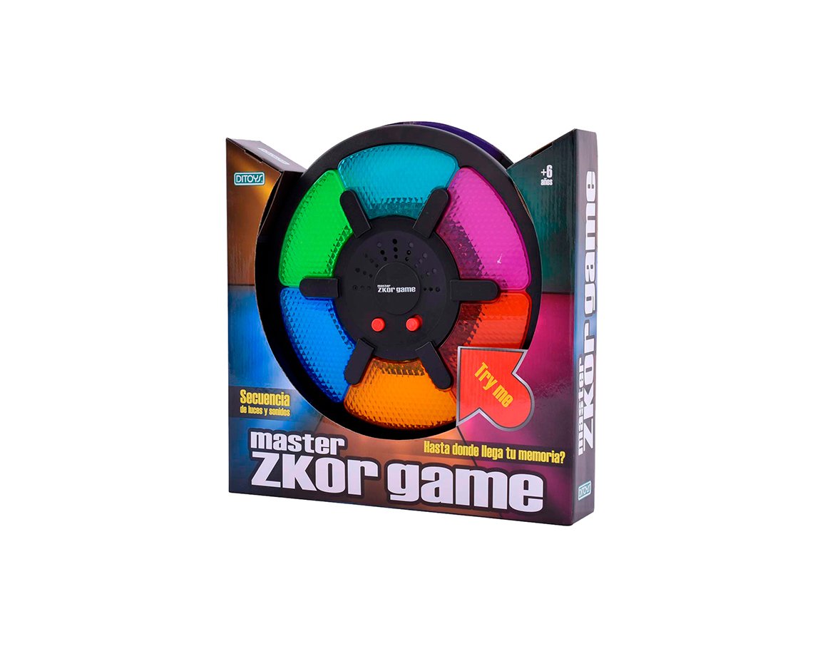 JUGUETE DITOYS 2157 MASTER ZKOR GAME