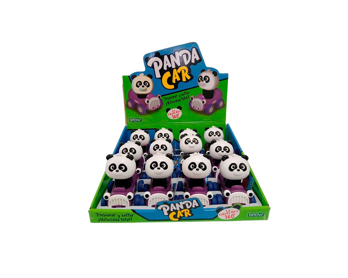 JUGUETE DITOYS 2830 PRESS PANDA CAR