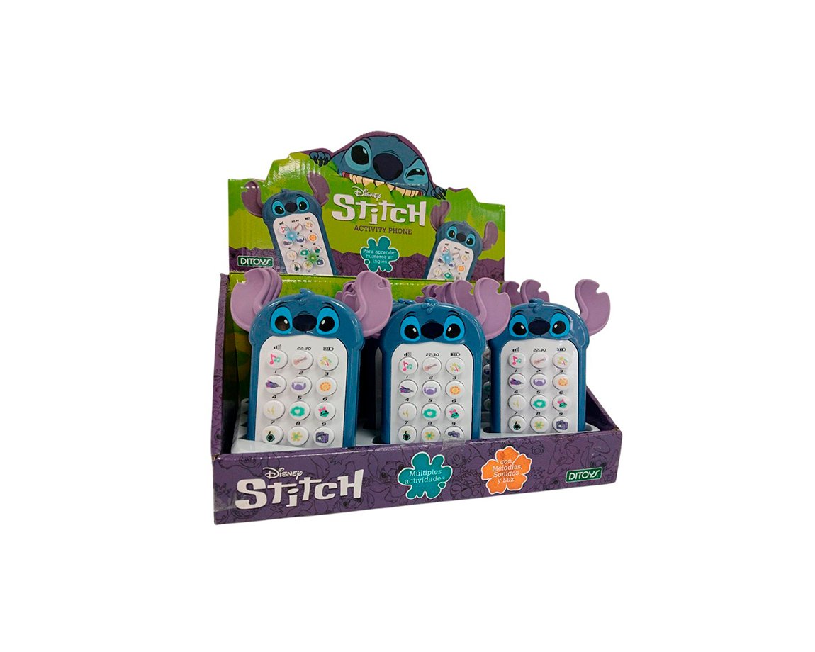JUGUETE DITOYS 2819 STITCH ACTIVITY PHONE